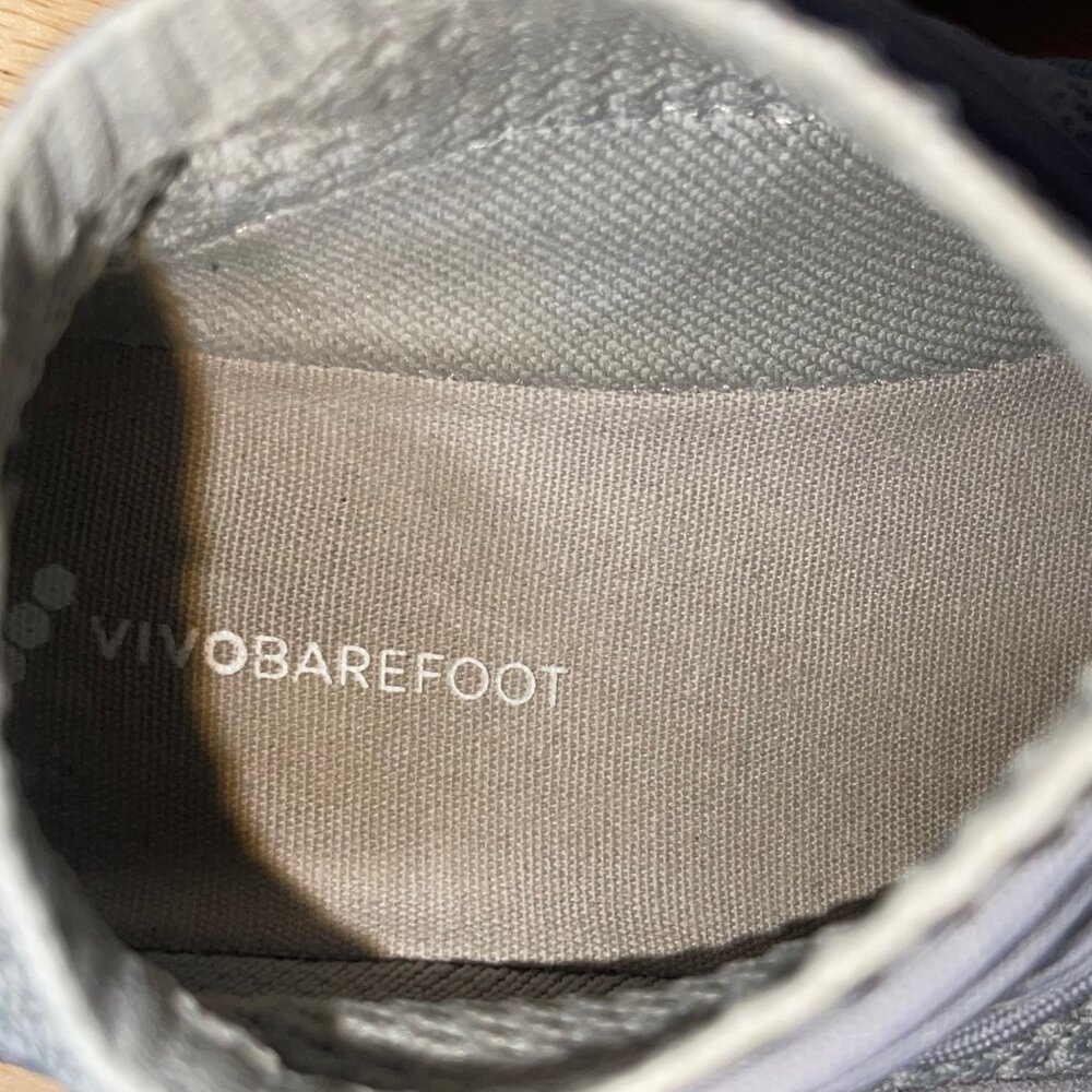 Vivobarefoot Kanna Sock Knit High Ankle Boot Grey US8/EU39 - Picture 10 of 12